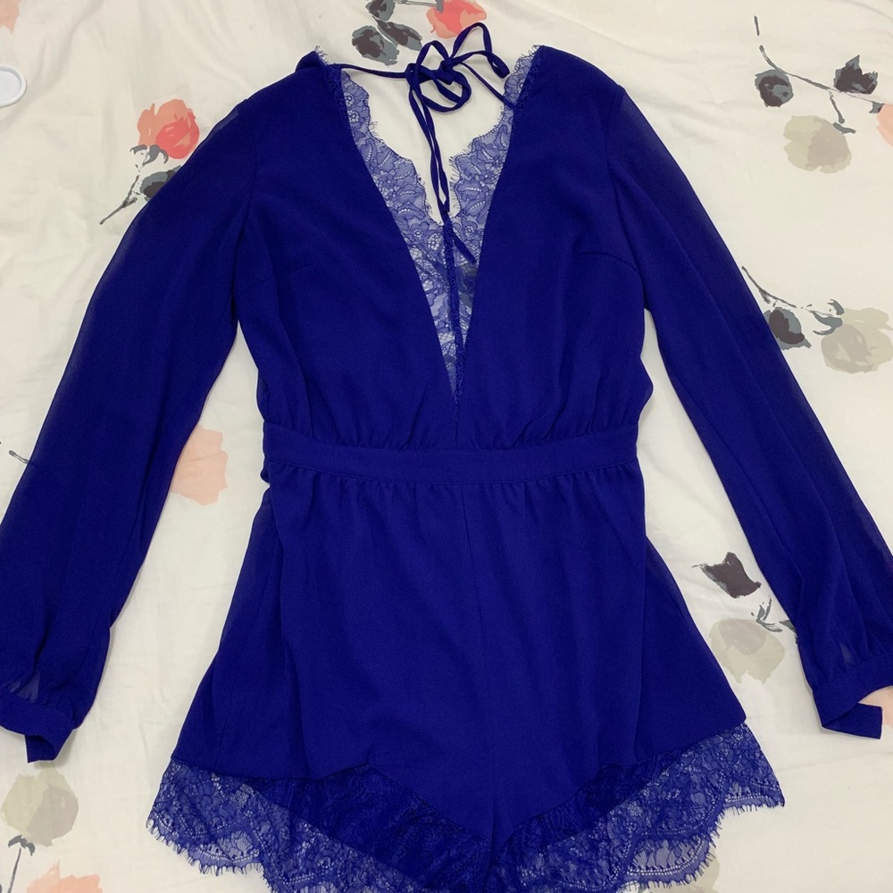 ROYAL BLUE ROMPER 💙